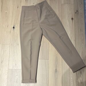 Zara Women's Tan Pantsuit